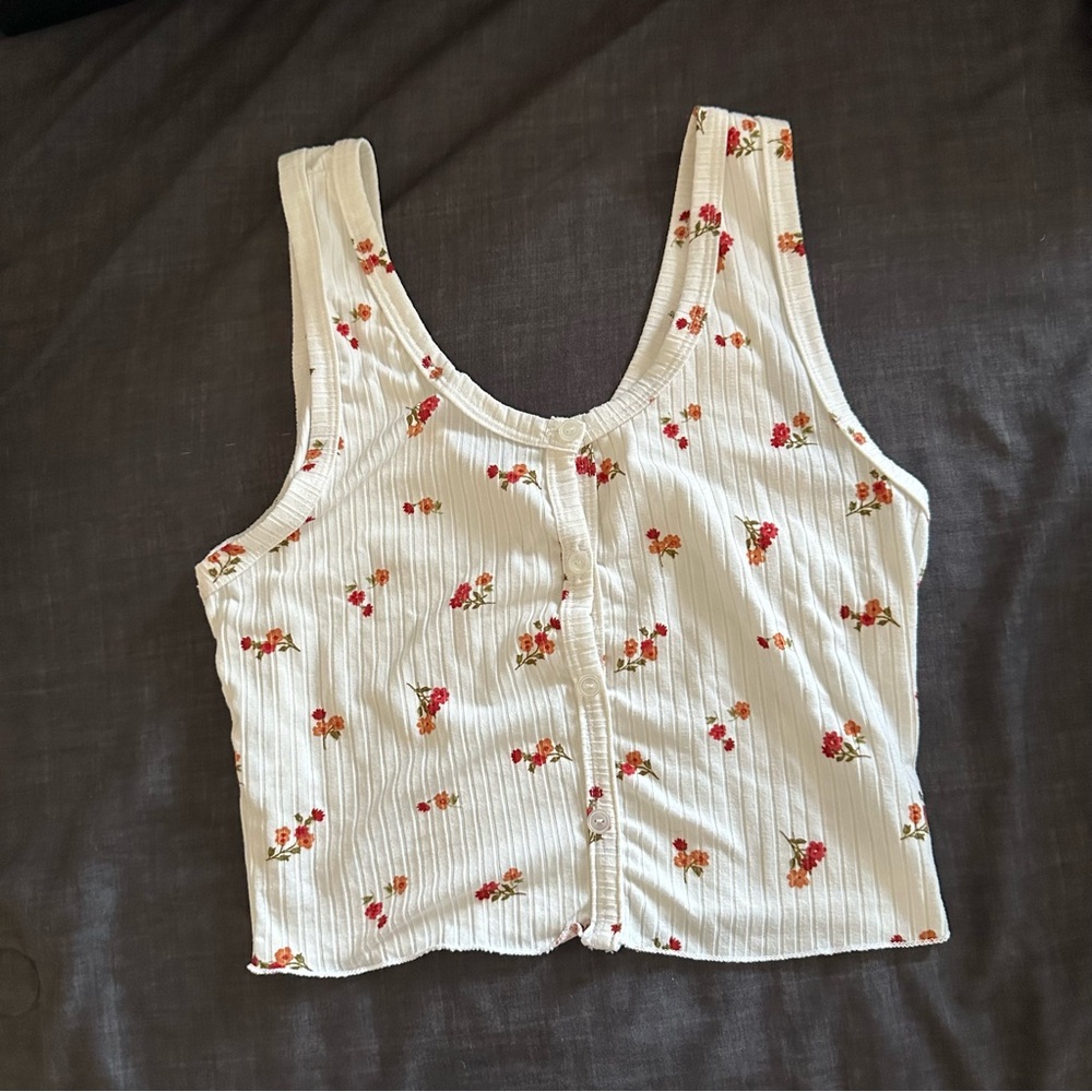 Floral Crop Top
